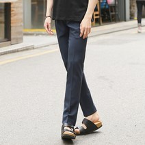 타운클로 남성용 시원한 촉감의 9부 쿨 슬랙스