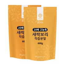 골든허브 새싹보리 착즙 분말, 600g, 2개입