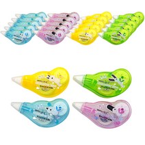 블루마토 CL 미니 수정테이프 4m CRT002, 랜덤 발송, 24개입