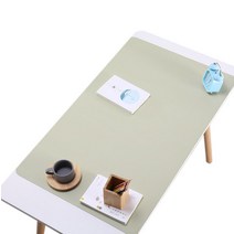 아리코 마일드컴 와이드 가죽 논슬립 데스크패드, 그린