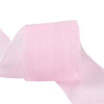 가드 파티장식 오간디 선물포장 리본 SY10 폭 25mm, 핑크, 180m