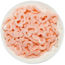 가드 더블하트 DIY 비즈 재료 500g, 살구, 1개
