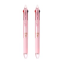 파이롯트 프릭션 볼 슬림 3색 볼펜 0.38mm, 펄핑크, 2개