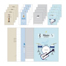 펜피아 1000 중고 제본노트 음악, 랜덤 발송, 20개