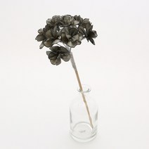 아시파시아 컬러 수국 플라워 리드, 블랙, 3개