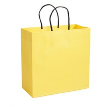 봄91 NA 종이쇼핑백 15p, 옐로우