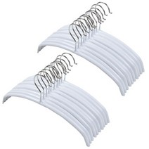 도도 라운드 논슬립 옷걸이 아동용, 혼합 색상, 20개