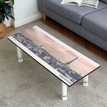 루나하우스 하이그로시 액자테이블 1000 x 400 mm, 파리