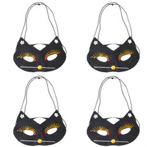 파티쇼 고양이 반가면 4p, 블랙