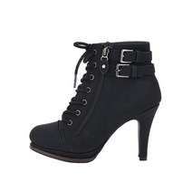 단골언니 블랙스완 투버클 가보시 앵클부츠 워커힐