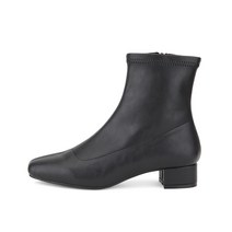 단골언니 모노딕 쫀쫀 스판 앵클부츠 3cm