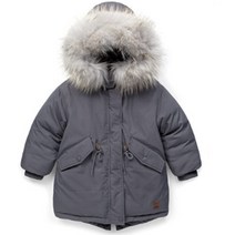 쁘띠뮤 아동용 사카 라쿤 야상점퍼 리얼라쿤 CMHCU02