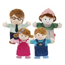 매직캐슬 가족 소개 손인형, 4개