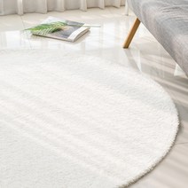 아포아룸 로라 샤기 원형 러그