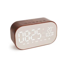 사운드판다 블루투스 스피커 SNP-W8, Walnut