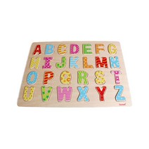 아이우드 영어 대문자 원목퍼즐, 1개, 26피스