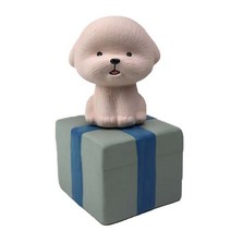 푸들 반려견 도자기 디퓨저 브라운, 웨딩데이