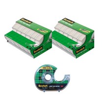 스카치 매직테이프 122A 18mm x 16m, 혼합 색상, 12개