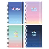 아이비스 두꺼운 밴드노트 네온 11134, 랜덤발송, 4개