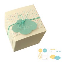 디비디디자인 랩핑 페이퍼 선물포장 세트, Sky Icon, 5세트