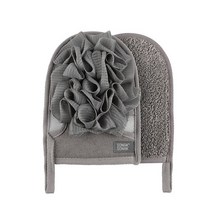 소낙소낙 더블 샤워글러브, 그레이, 2개