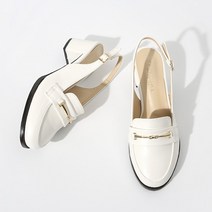 잭앤질 금장장식 미들힐 슬링백 5cm JA0134