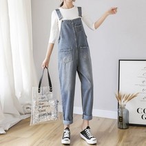 팡팡샵 C 청멜빵 바지 임부복