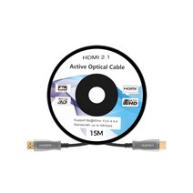 넥스트 HDMI 2.1v ACO 광케이블 8K UHD NEXT-7015HAOC-8K 15m, 혼합색상, 1개