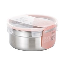 스텐락 퓨어 밀폐용기 원형 8호 1800ml, 1개