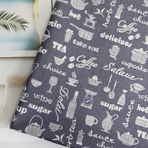 베드앤데코 옥스포드 패브릭원단, 키친그레이