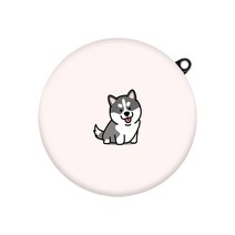 구스페리 동물 일러스트 디자인 LG 톤 플러스 프리 케이스, 앉은허스키