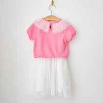 위시키즈 여아용 레이어드 원피스