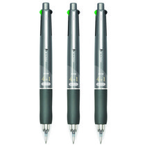 자바펜 제트 4+1 멀티펜 0.7mm, 실버, 3개