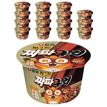 농심 앵그리 짜파구리 큰사발 컵라면, 16개
