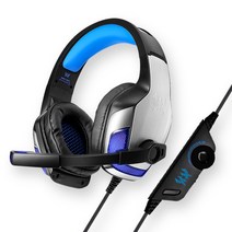 G5300 고음질 LED라이트 컨트롤톡 헤드셋, BH-HDS-G5300, 블루