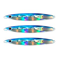 로얄피쉬 메탈지그 멸치 플라이훅 3p, 블루, 80g