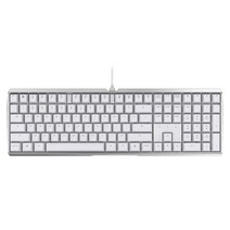 CHERRY MX BOARD 3.0S 기계식 유선키보드 + 높이조절 고무패드, G80-3870LUAKR-2(청축), WHITE, WHITE