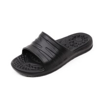 슈퍼카미트 남성 논슬립 지압 슬리퍼 S209, 블랙, 270