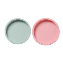 유미상사 실리콘 수제 케이크 몰드 2종세트 BG002 원형, 1세트