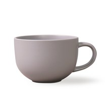 보울보울 볼볼 홈파티 시리얼 라떼 머그컵 450ml, 애쉬그레이, 1개