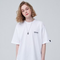 모즈모즈 백로고유령 오버핏 티셔츠