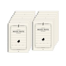 아이비스 슬림 음악노트 SP11391, 크림, 15개