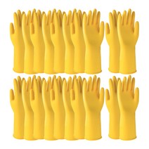 마켓피오 강한 고무장갑 두꺼운두께 S, 10개, 소(S)