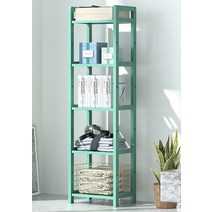 가팡 원목 수납장 5단 350, 그린