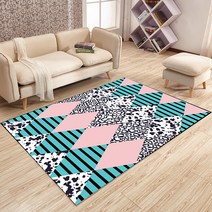 가팡 솔리드 아가일패턴 러그 J-021