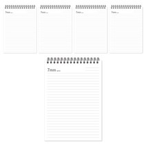 더오픈하우스 A5 7mm 상철 라인 노트, 혼합색상, 5개