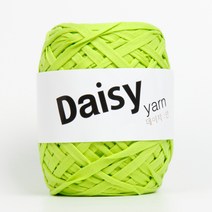 야나 빈스티치 미니 토트백 뜨개질 DIY 패키지, 1세트, 형광라임