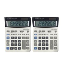 시티즌 탁상용 계산기 SDC-8780L 2p, 아이보리, 2개