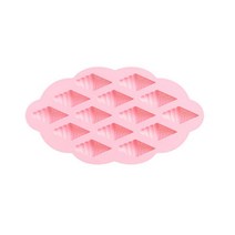 유앤미 실리콘 수제 아이스크림 몰드 BG004 아이스크림, 핑크, 1개