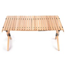 캠핑 느티나무 우드롤테이블, 혼합색상